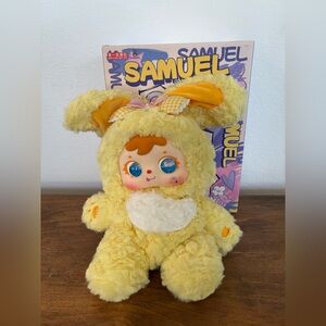Samuel Cute Pet Backpack “Little Yellow Rabbit” plush - special eyes!